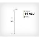 Dyckert 14/30 Aluminium (SKN 16-30 ALU) - 4000 st /ask