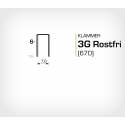 Klammer 3G/6 SS Rostfri (670-06 SS) - 10000 st / ask