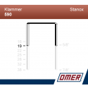 Klammer 590/19 - 10000 st / kartong