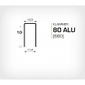 Klammer 80/10 ALU (Aluminium) - 10000 st / ask