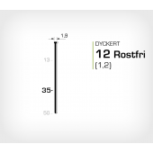 Dyckert rostfri 12/35 SS (SKN 12-35 SS)