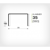 Klammer 35/18 (560-18K) - OMER