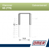 Klammer 65/12 (779-12) - Ask